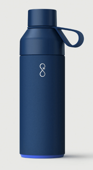 Blue ocean reusable water bottle