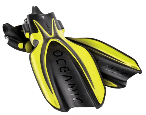 Black & yellow Oceanic Manta Ray Fins
