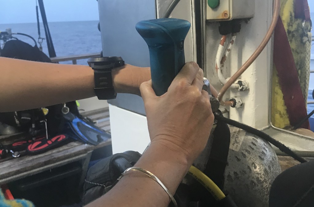 Analyzing a Nitrox tank