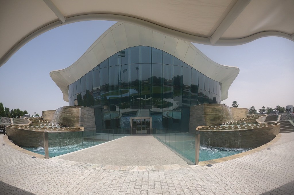 Deep Dive Dubai world's deepest diving pool entrance
